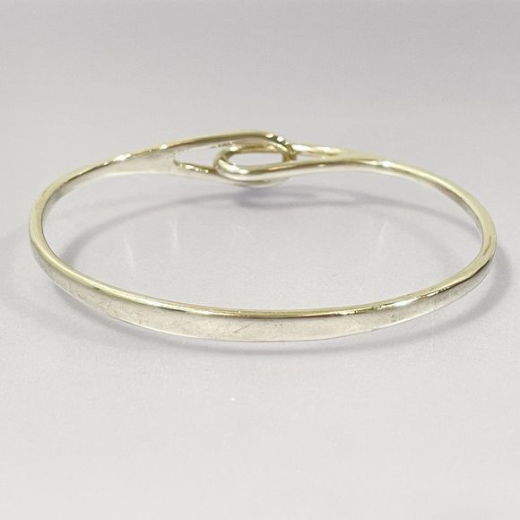 Tiffany Double Loop Bangle Silver - Picture 4 of 10